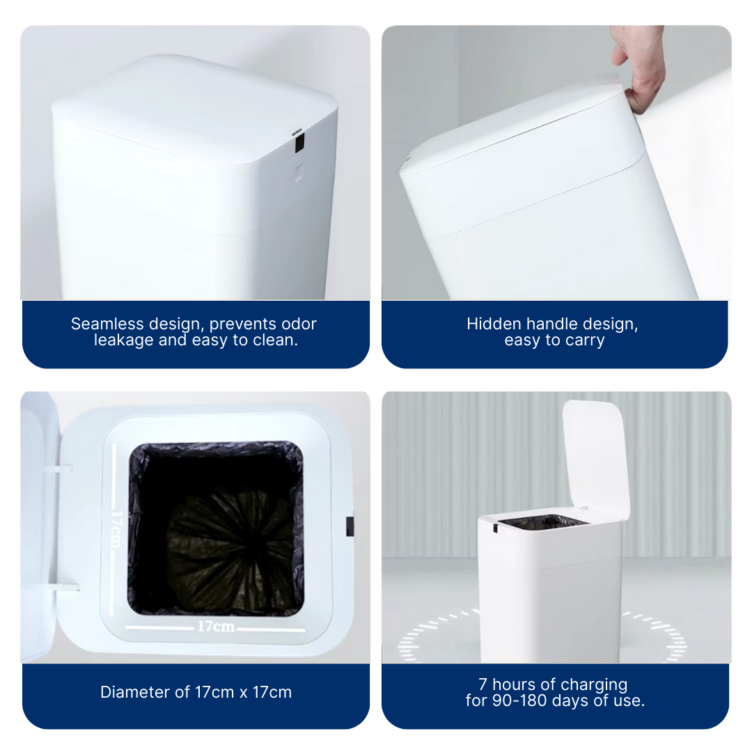 Royal Bin™ Ultra 30L - The Bigger, Smarter, Self‑Sealing Kitchen Bin (New)