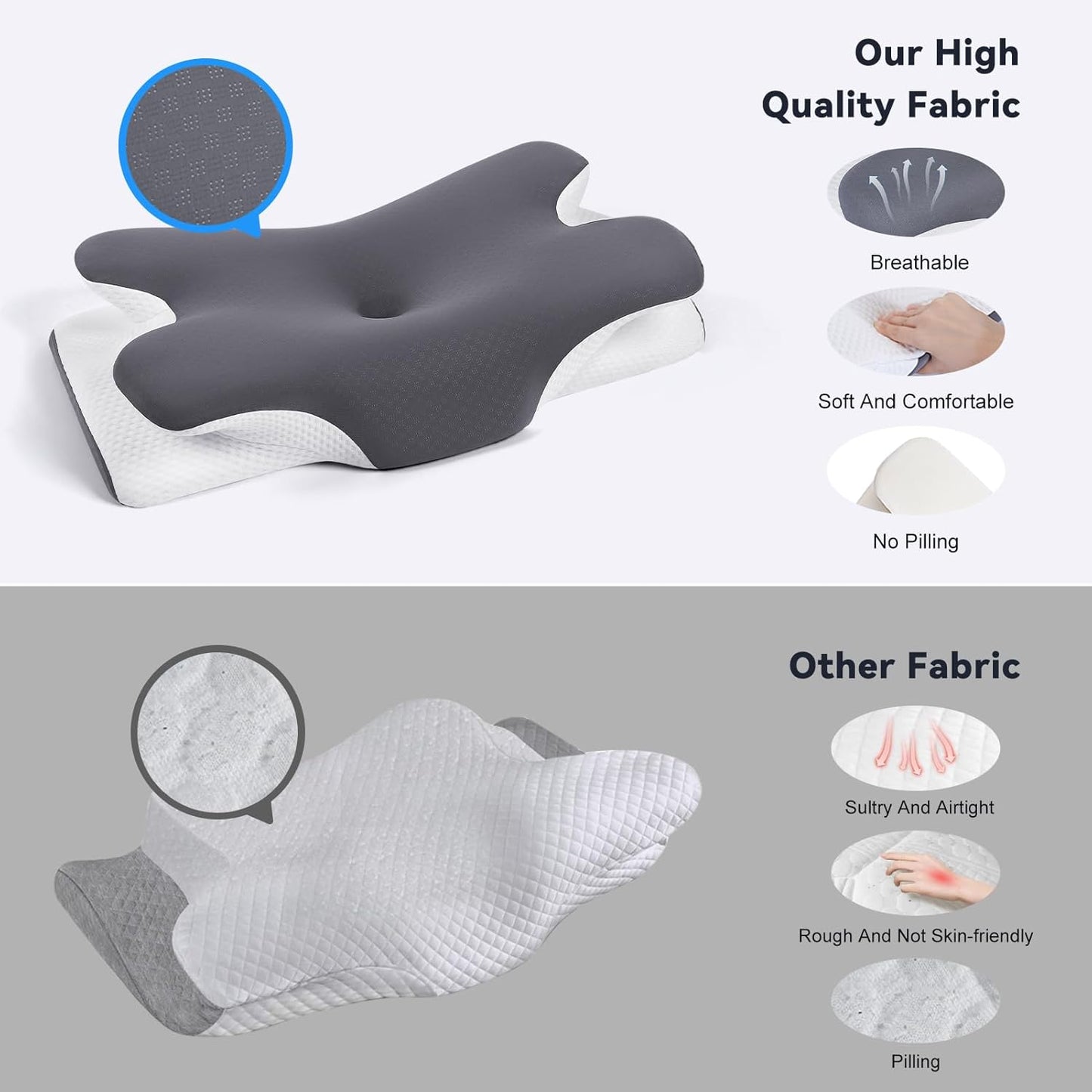 XAVIQO™ Ergonomic Neck Pillow