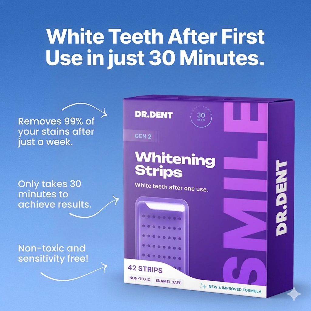 Dr Dent Whitening Strips