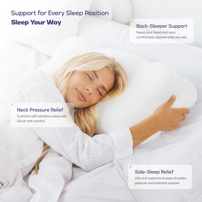 XAVIQO™ Ergonomic Neck Pillow