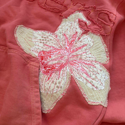 Coral Flower Hoodie