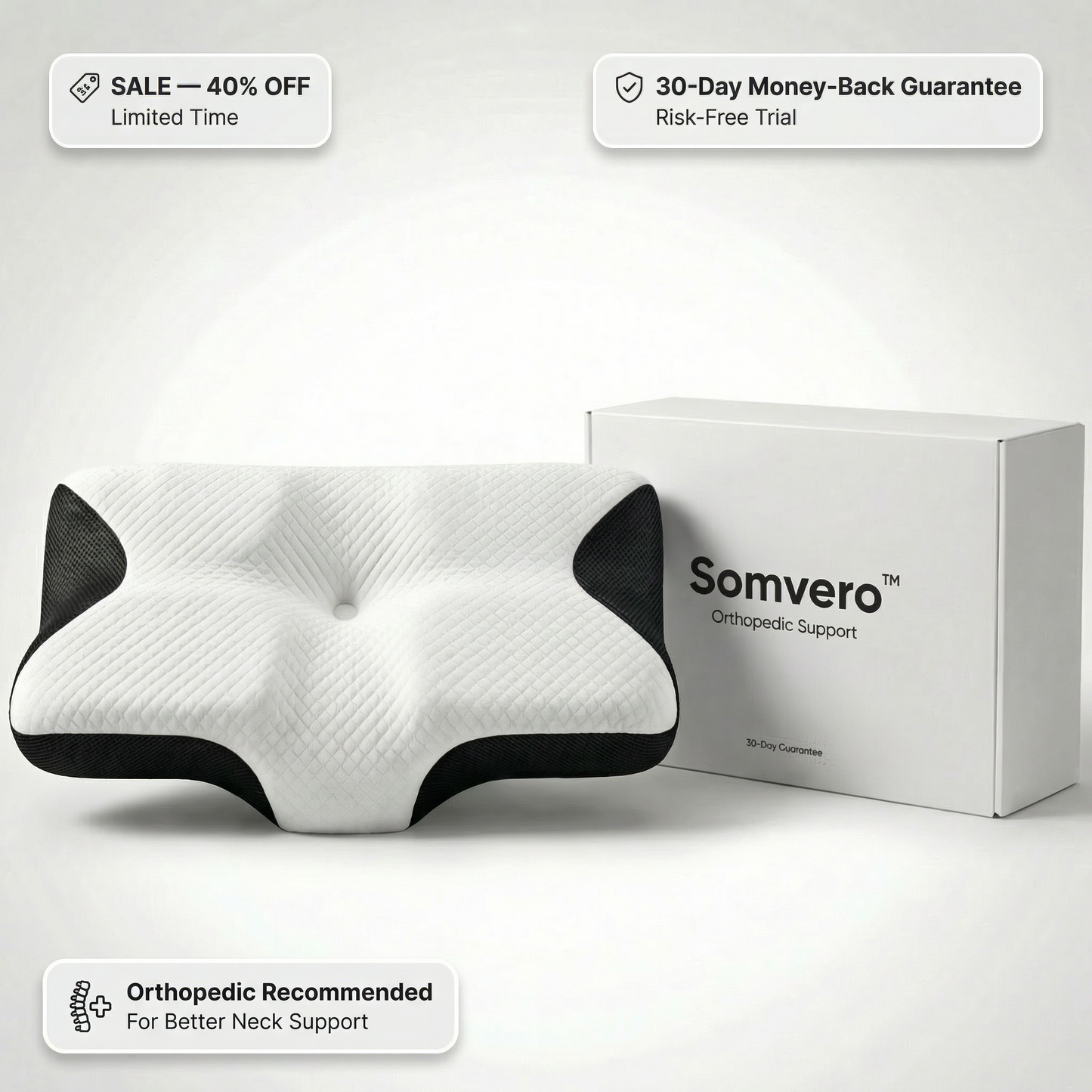 Somvero™ Ergonomic Neck Pillow