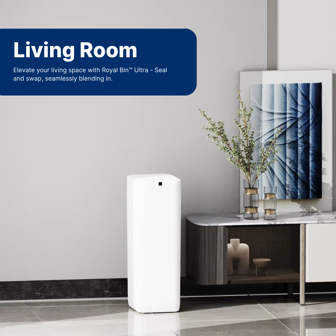 Royal Bin™ Ultra 30L – Der größere, intelligentere, selbstverschließende Küchenmülleimer (Neu)