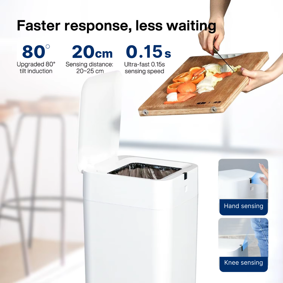 Royal Bin™ Ultra 30L – Der größere, intelligentere, selbstverschließende Küchenmülleimer (Neu)