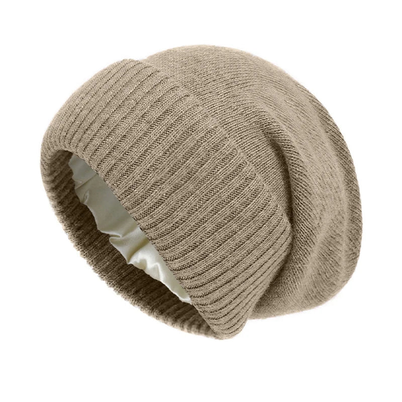 Gorro de punto de cachemira