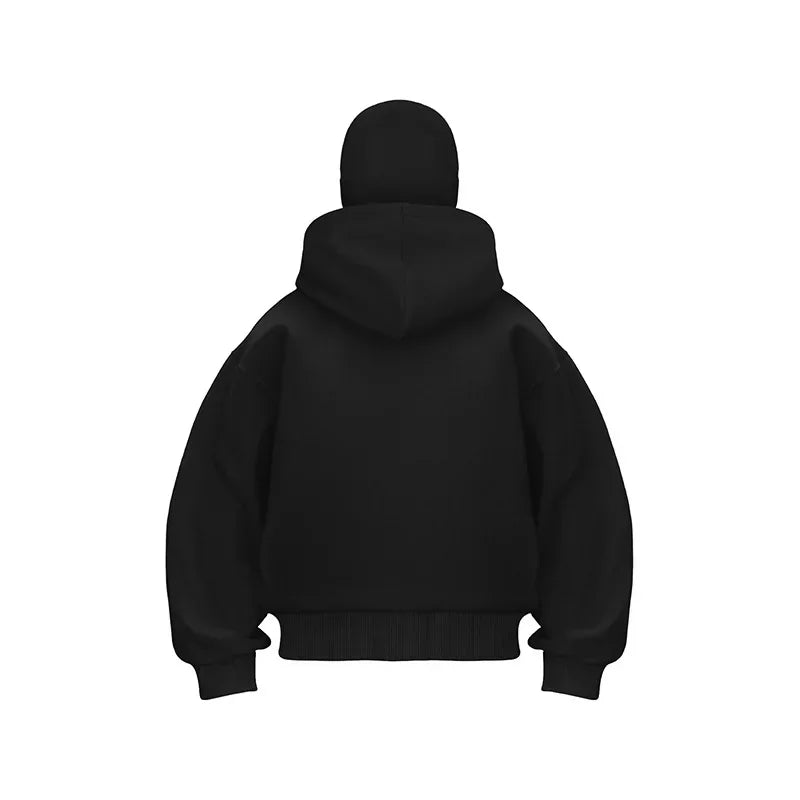 Sudadera con capucha y cremallera completa