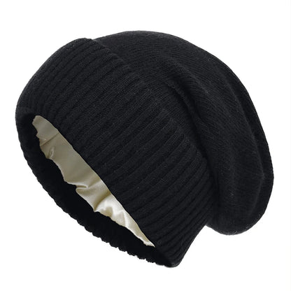 Gorro de punto de cachemira