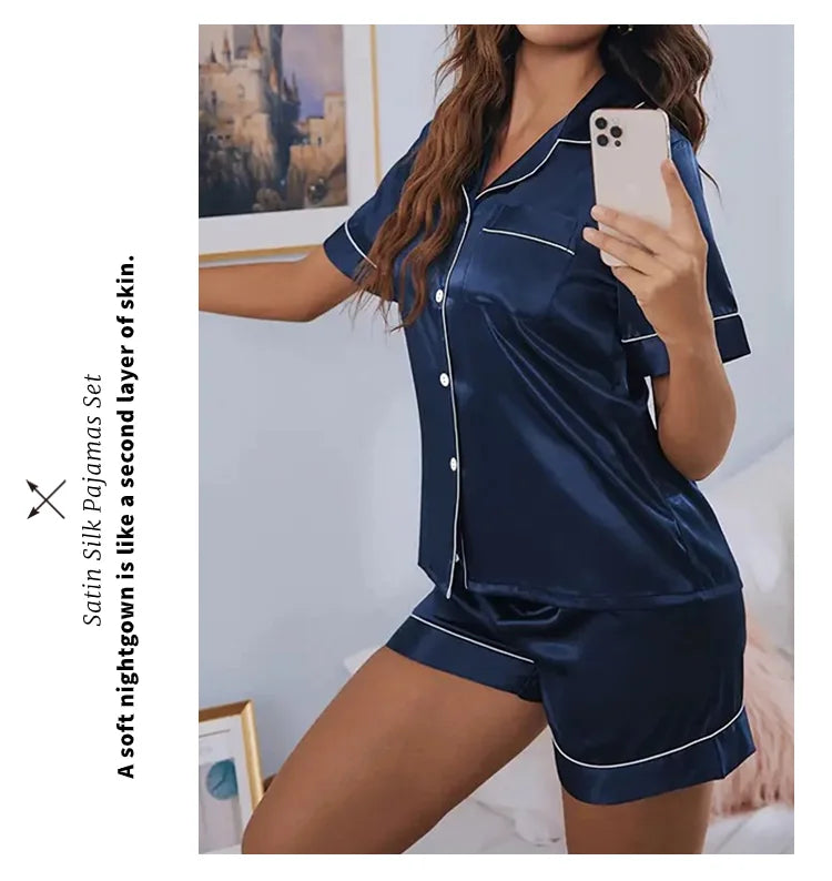 Conjunto de Pijama Abotonado