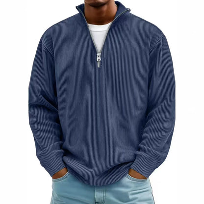 Henry Corduroy Half-Zip Sweater