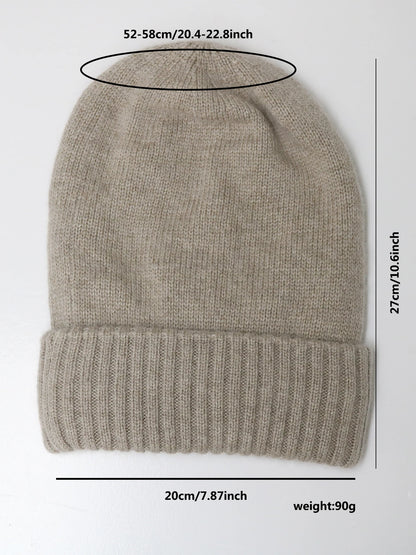 Gorro de punto de cachemira