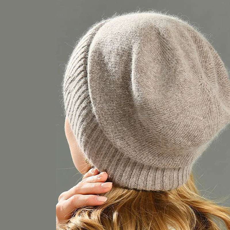Gorro de punto de cachemira