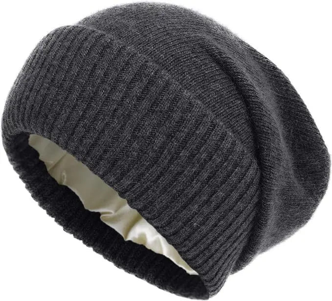 Gorro de punto de cachemira