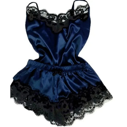 Midnight Lace Sleep Set