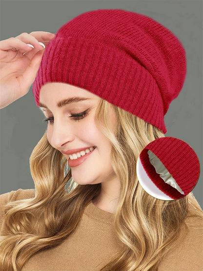 Gorro de punto de cachemira