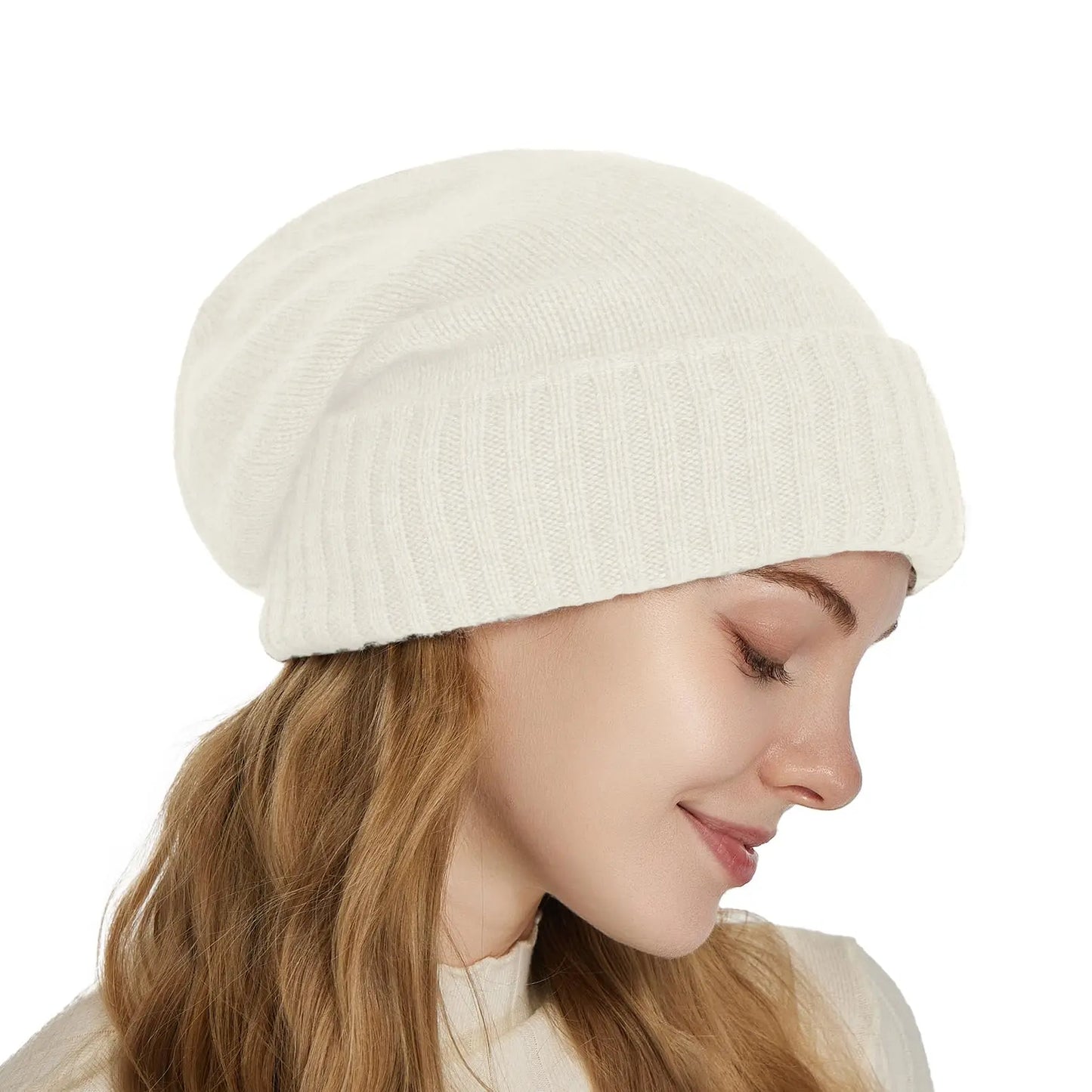 Gorro de punto de cachemira