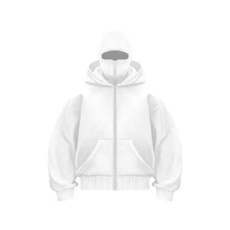 Sudadera con capucha y cremallera completa