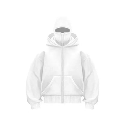 Sudadera con capucha y cremallera completa