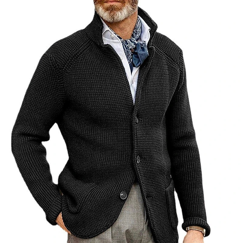 Chaqueta de punto con botones frontales
