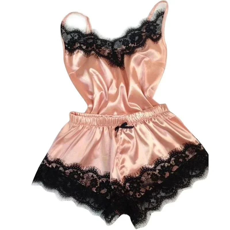 Midnight Lace Sleep Set