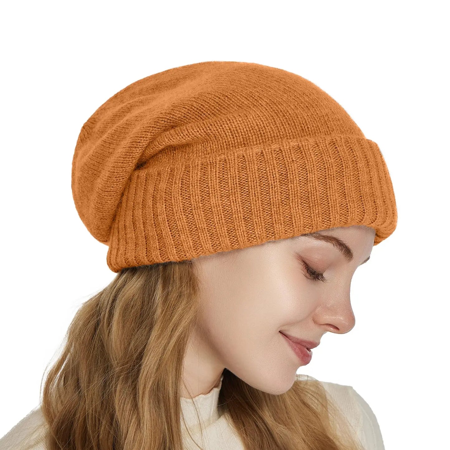 Gorro de punto de cachemira