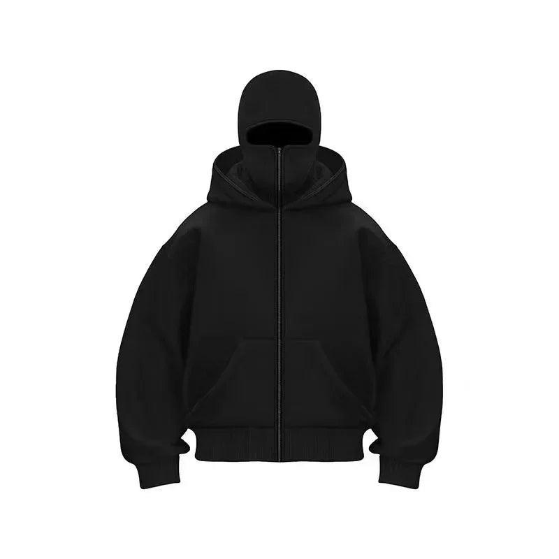Sudadera con capucha y cremallera completa