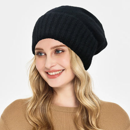 Gorro de punto de cachemira