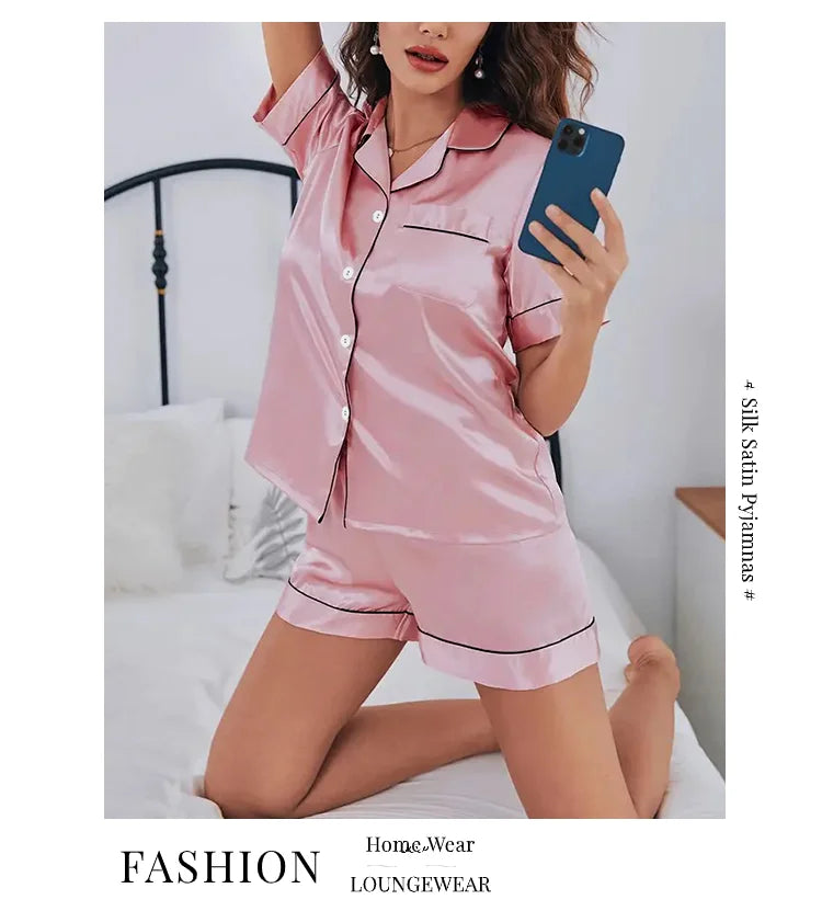Conjunto de Pijama Abotonado