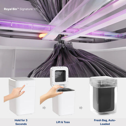 RoyalBin™ Self-Sealing Smart Trash Can 17L
